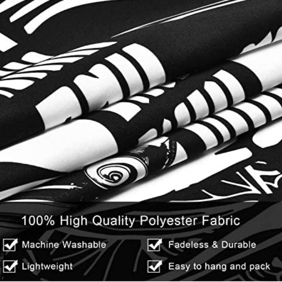 Skull Tapestry Sun and Moon Decor Black Ta… - Picture 3 of 3